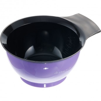 Чаша для краски DEWAL, с ручкой, с прорезиненной вставкой 330 мл