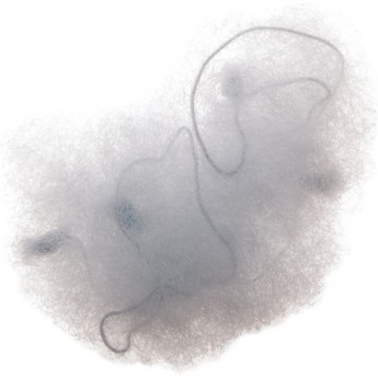 Сеточка-паутинка малая серая (2 шт.) DEWAL CE053